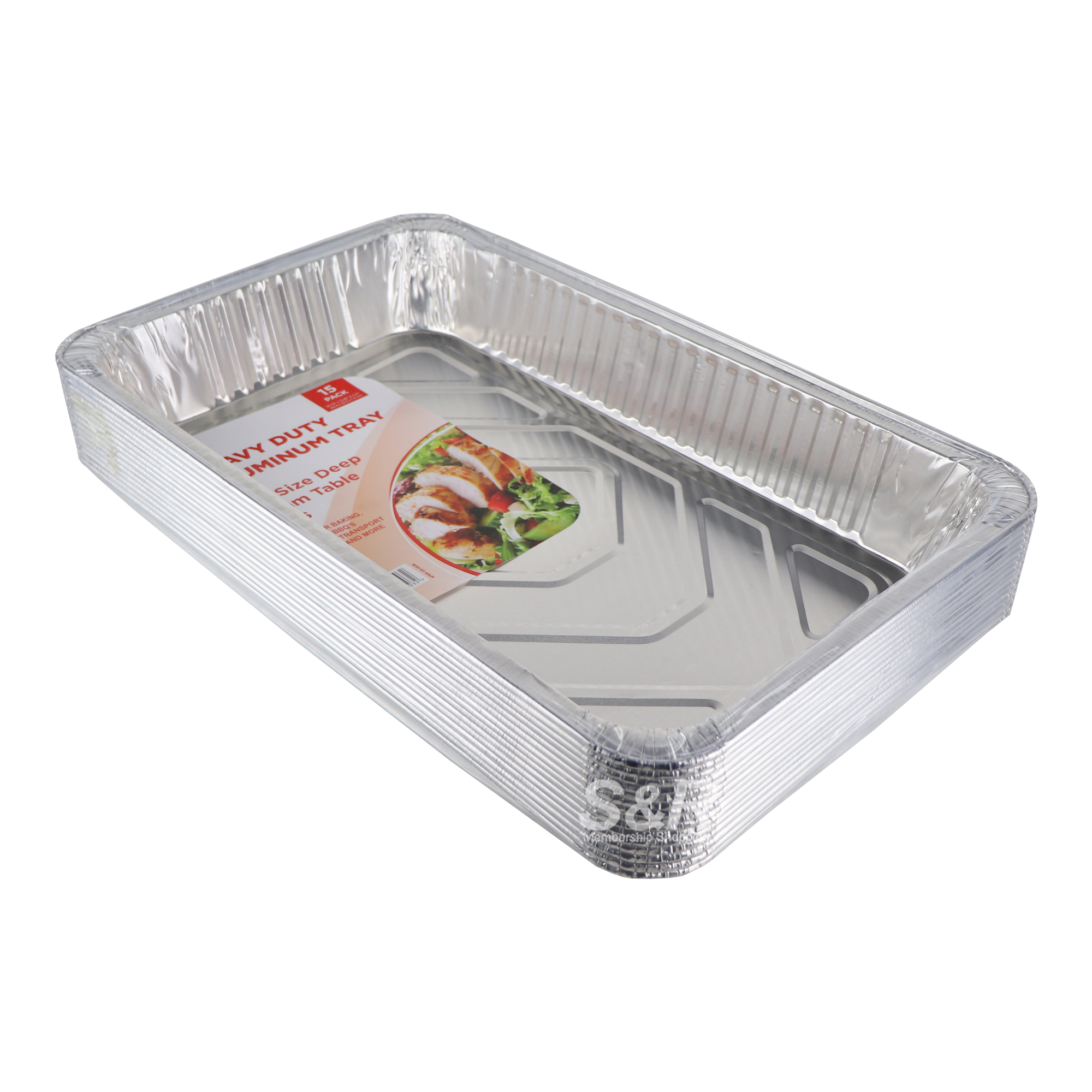 Heavy Duty Aluminum Tray Full Size Pan Heavy Duty Aluminum Tray Full Size Pan